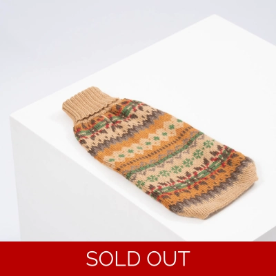 Fair Isle Finn Alpaca Wool Dog Jumper - Alqo Wasi